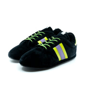 Babuchis Neon Negro Amarillo